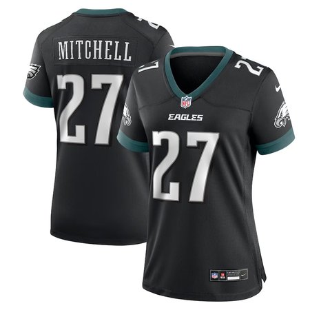 Womens Nike Quinyon Mitchell Midnight Black Philadelphia Eagles Team Game Jersey