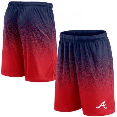 Men's Atlanta Braves Navy/Red Ombre Shorts