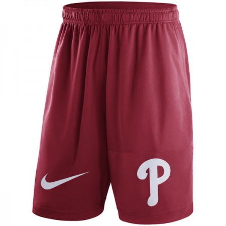 Men's Philadelphia Phillies Red Dry Fly Shorts