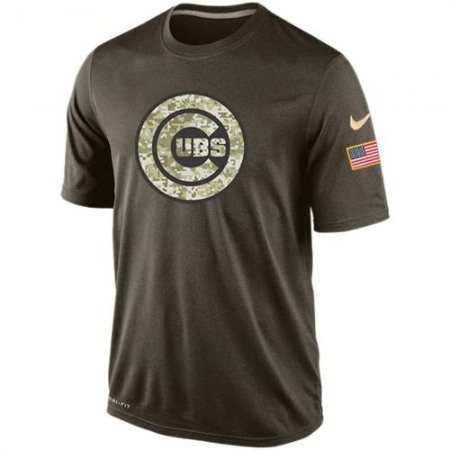 Men's Chicago Cubs Salute To Service Dri-FiT T-Shirt