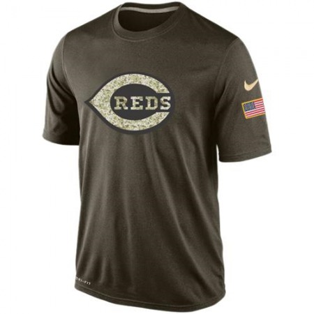 Men's Cincinnati Reds Salute To Service Dri-FiT T-Shirt