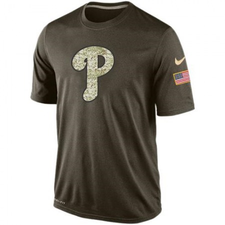 Men's Philadelphia Phillies Salute To Service Dri-FiT T-Shirt