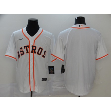 Men's Houston Astros White Cool Base Stitched MLB Jersey