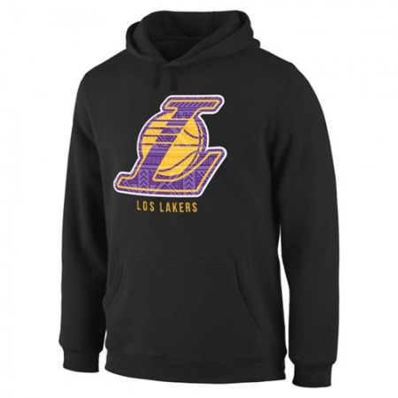 Los Angeles Lakers Noches Enebea Pullover Hoodie Black