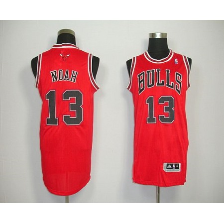 Revolution 30 Bulls #13 Joakim Noah Red Stitched NBA Jersey