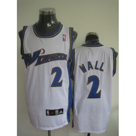 Wizards #2 John Wall Stitched White NBA Jersey