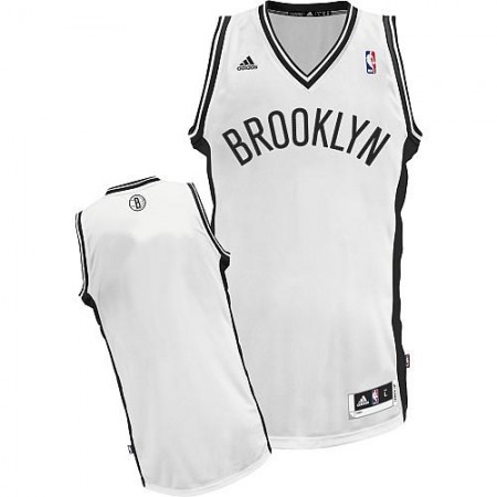 Revolution 30 Nets Blank White Stitched NBA Jersey