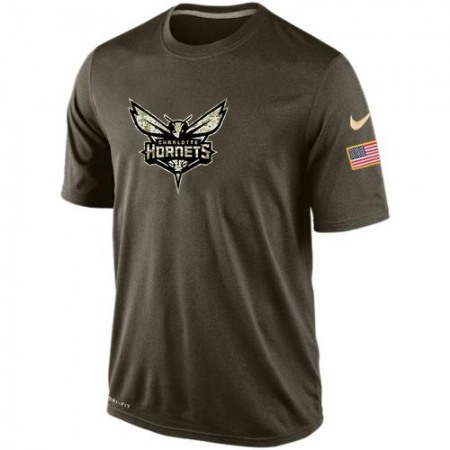 Men's Charlotte Hornets Salute To Service Dri-FIT T-Shirt