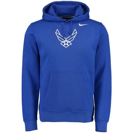 Air Force Falcons Big Logo Fleece Hoodie Royal