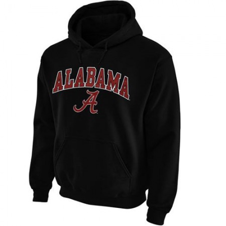 Alabama Crimson Tide Midsize Arch Pullover Hoodie Black