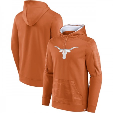 Men's Texas Longhorns Orange On The Ball Pullover Hoodie