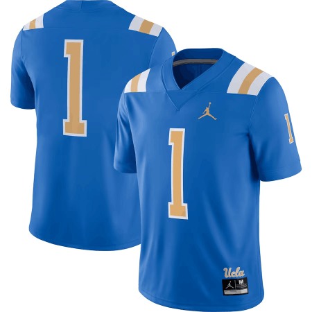 Men's UCLA Bruins Active Player Custom Blue Stitched Jersey