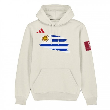 Men's Argentina World Cup Soccer Hoodie Cream