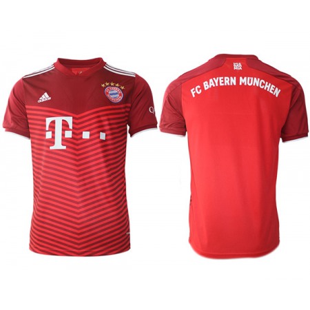 Men's FC Bayern Munchen Red Home Soccer Jersey