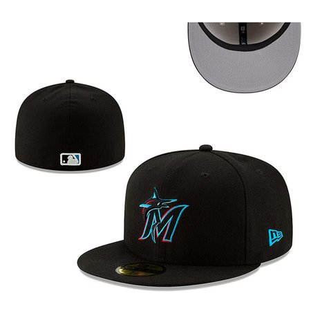 Miami Marlins Fitted Hat