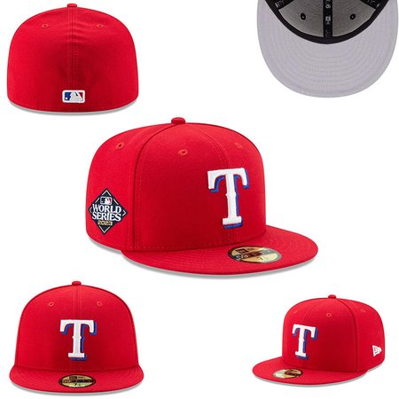 Texas Rangers Fitted Hat