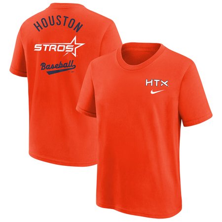 Youth Houston Astros Orange 2025 City Connect T-Shirt