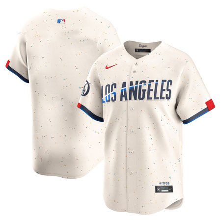 Men's Los Angeles Dodgers Cream 2024 City Connect Limited Jersey