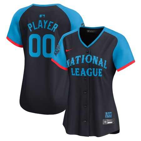 Women's National League Navy 2024 MLB All-Star Game Limited Pick-A-Player Jersey