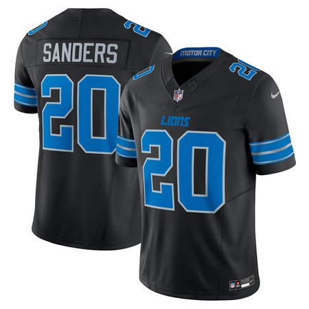 Men's Detroit Lions #20 Barry Sanders Black 2nd Alternate Vapor F.U.S.E. Limited Jersey