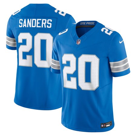 Men's Detroit Lions #20 Barry Sanders Blue Vapor F.U.S.E. Limited Jersey