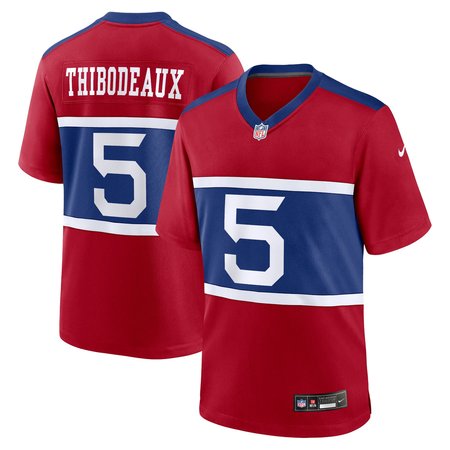 Men's New York Giants Kayvon Thibodeaux Nike Century Red Alternate Player Game Jersey