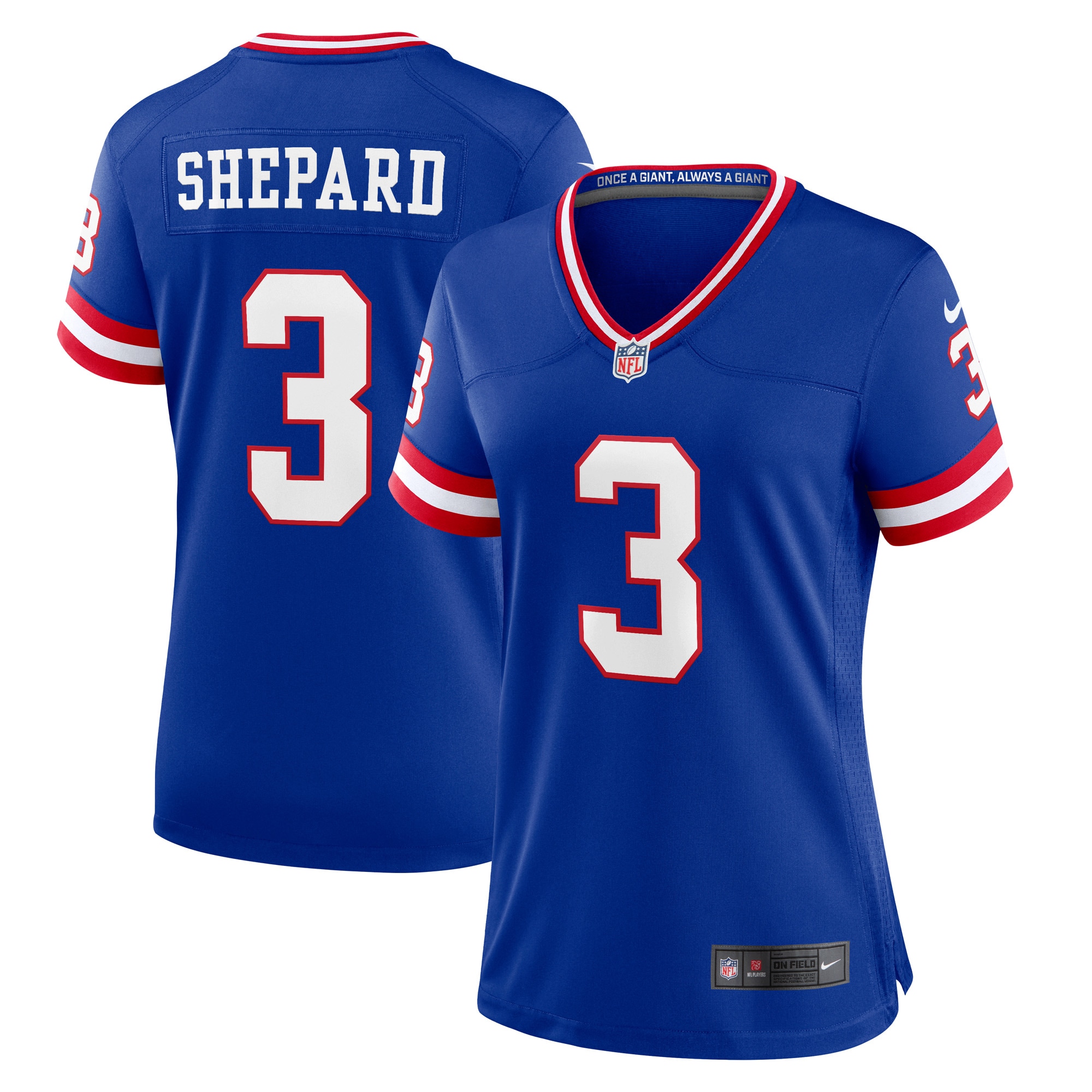 Women's New York Giants Sterling Shepard Royal Player Jersey