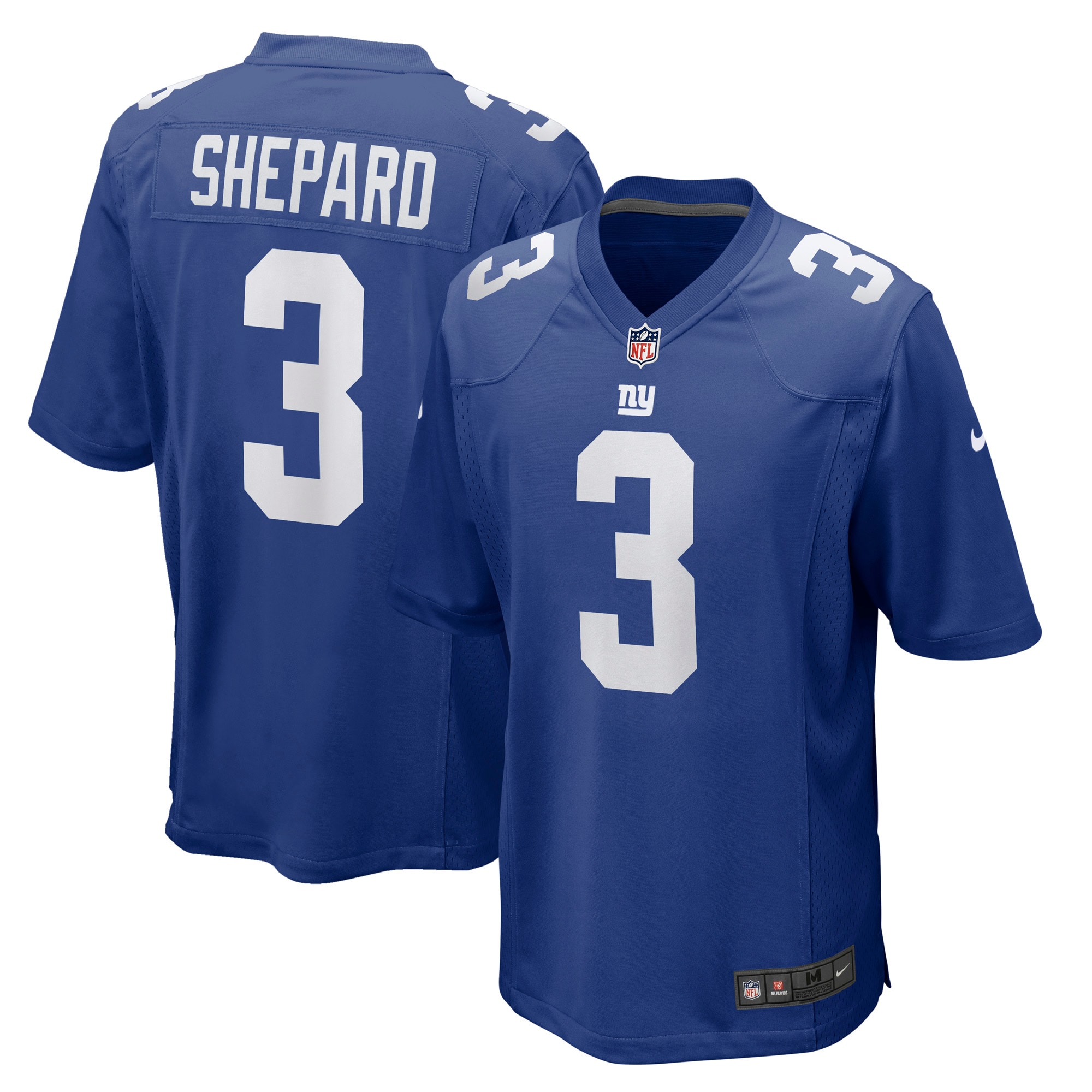 Men's New York Giants Sterling Shepard Royal Game Player Jersey