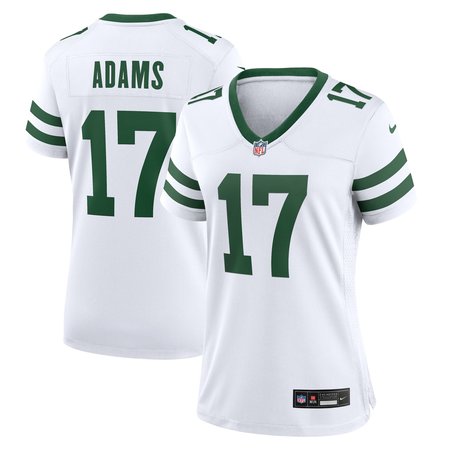 Women's New York Jets #17 Davante Adams Legacy White Game Jersey