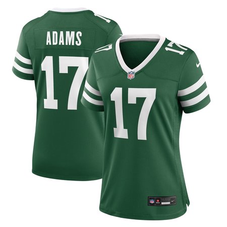 Women's New York Jets #17 Davante Adams Legacy Green Game Jersey