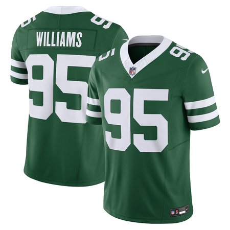 Men's New York Jets Quinnen Williams Legacy Green Vapor F.U.S.E. Limited Jersey