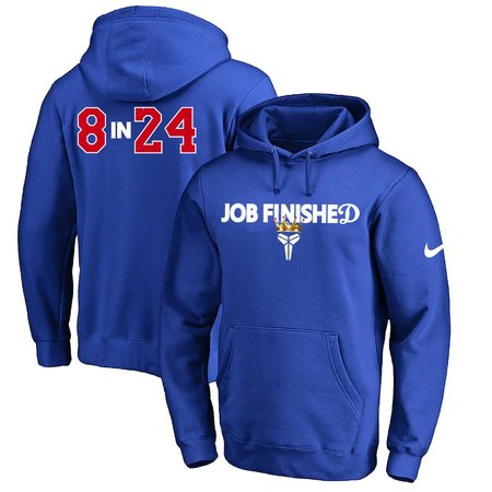 Men's Los Angeles Dodgers 2024 World Series Champions Royal Hoodie