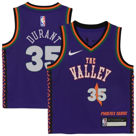 Toddler Phoenix Suns Kevin Durant Purple 2024/25 Swingman Player Jersey - City Edition