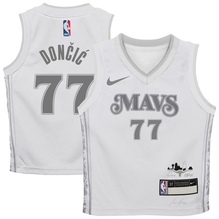 Toddler Dallas Mavericks Luka Don?i? White 2024/25 Swingman Player Jersey - City Edition