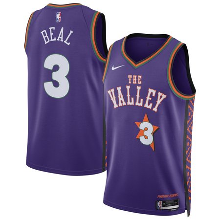 Unisex Phoenix Suns Bradley Beal Purple 2024/25 Swingman Player Jersey - City Edition