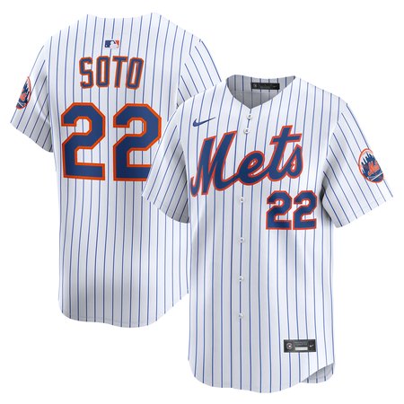 Men's New York Mets Juan Soto Nike White Home Limited Player Jersey