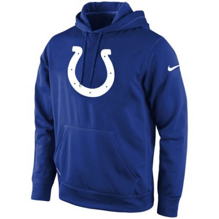 Indianapolis Colts KO Logo Essential Hoodie Royal Blue