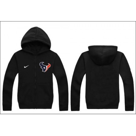 Houston Texans Authentic Logo Hoodie Black