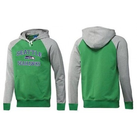 Seattle Seahawks Heart & Soul Pullover Hoodie Green & Grey