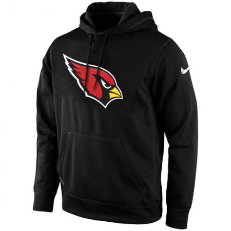 Men's Arizona Cardinals Black KO Logo Essential Hoodie