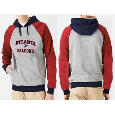 Atlanta Falcons Heart & Soul Pullover Hoodie Grey & Red