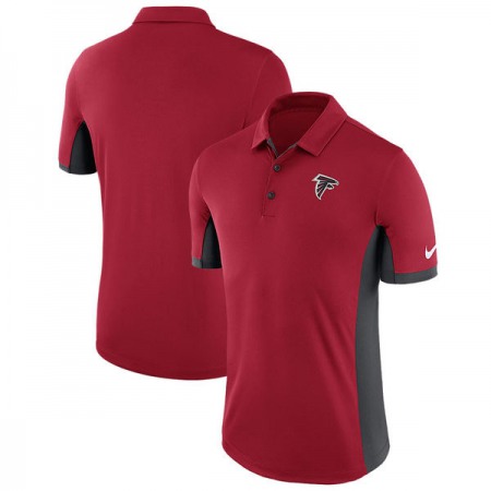 Men's Atlanta Falcons Red Evergreen Polo