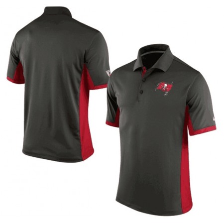 Men's Tampa Bay Buccaneers Black Evergreen Polo