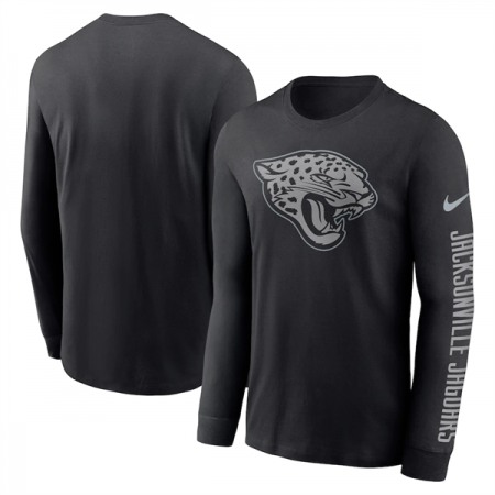 Men's Jacksonville Jaguars Black Long Sleeve T-Shirt