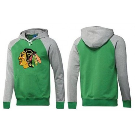 Chicago Blackhawks Pullover Hoodie Green & Red