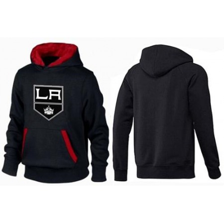 Los Angeles Kings Pullover Hoodie Black & Red