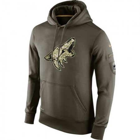 Men's Arizona Coyotes Salute To Service NHL Hoodie