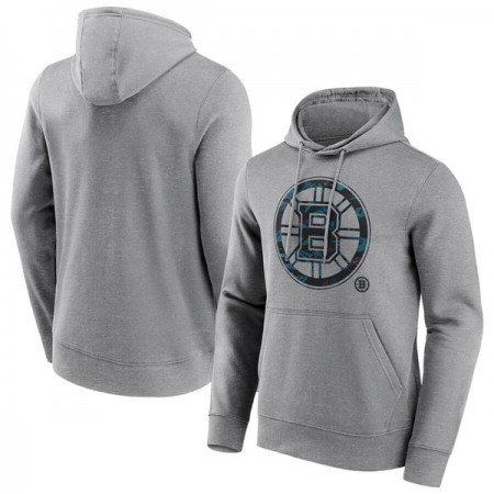 Men's Boston Bruins Grey Summer Beach 2 Hoodie