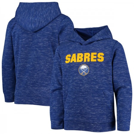 Men's Buffalo Sabres Royal Logo Scuba Pullover Hoodie