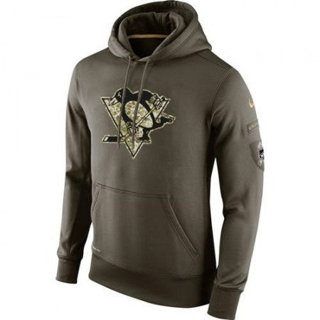 Men's Pittsburgh Penguins Salute To Service NHL Hoodie